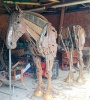 Plough horse. Making progress but only 3 weeks left to finish! | @HarrietMead1